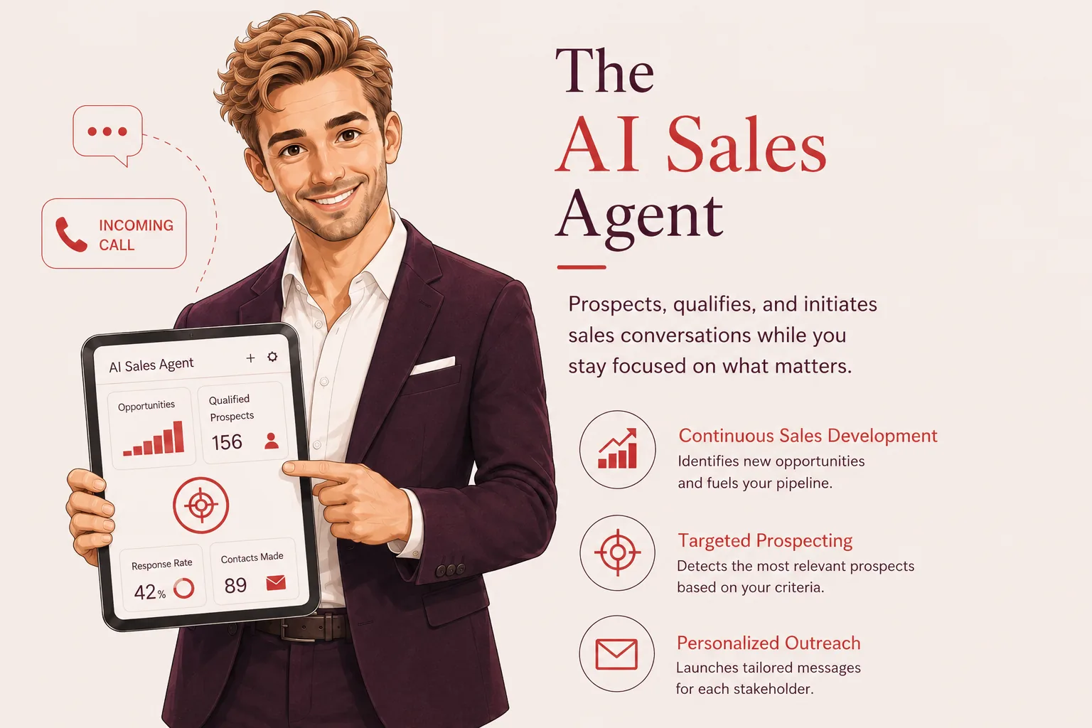 AI Sales agent EXEC'IA