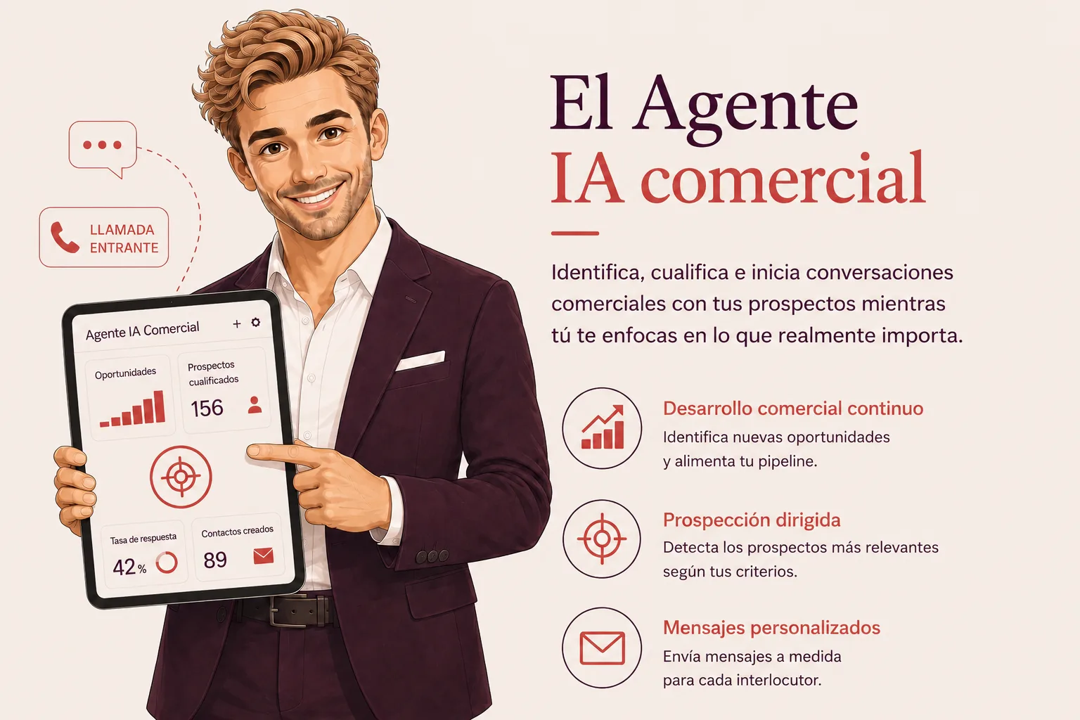 Agente IA comercial EXEC'IA