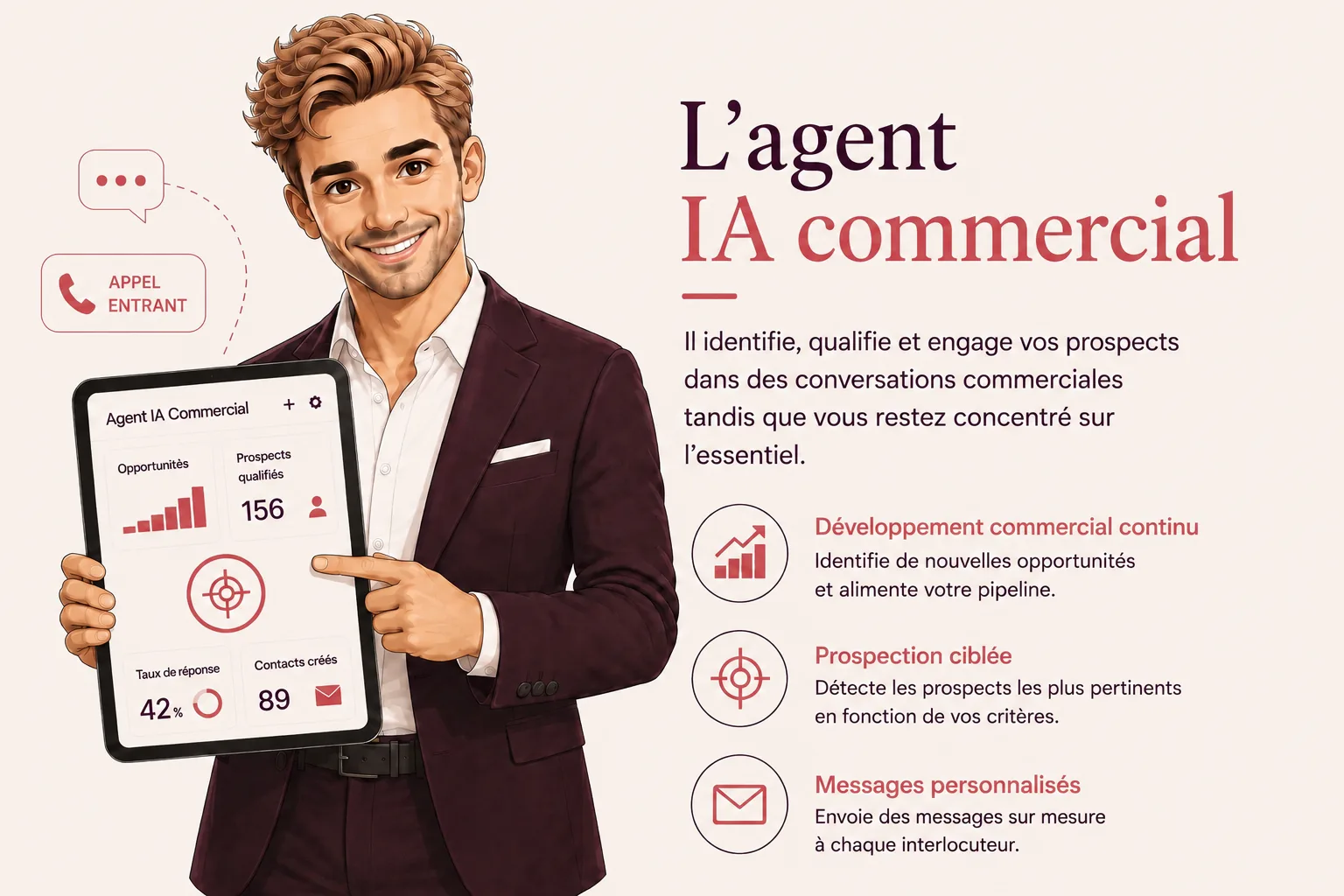 Agent IA Commercial EXEC'IA