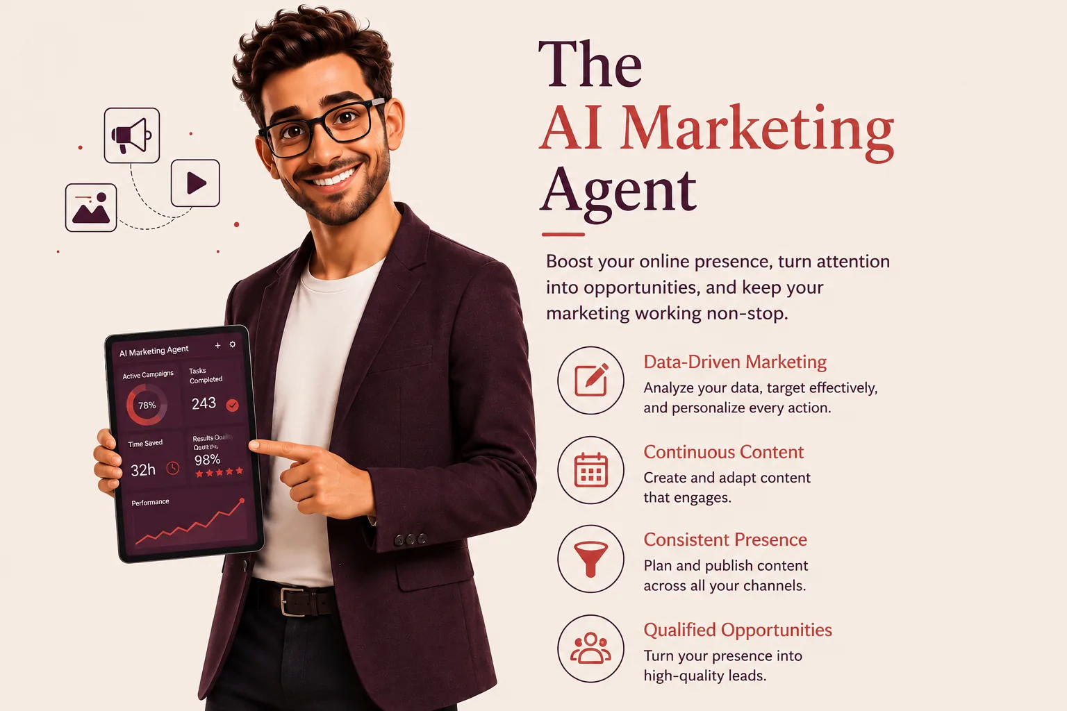 AI Marketing agent EXEC'IA