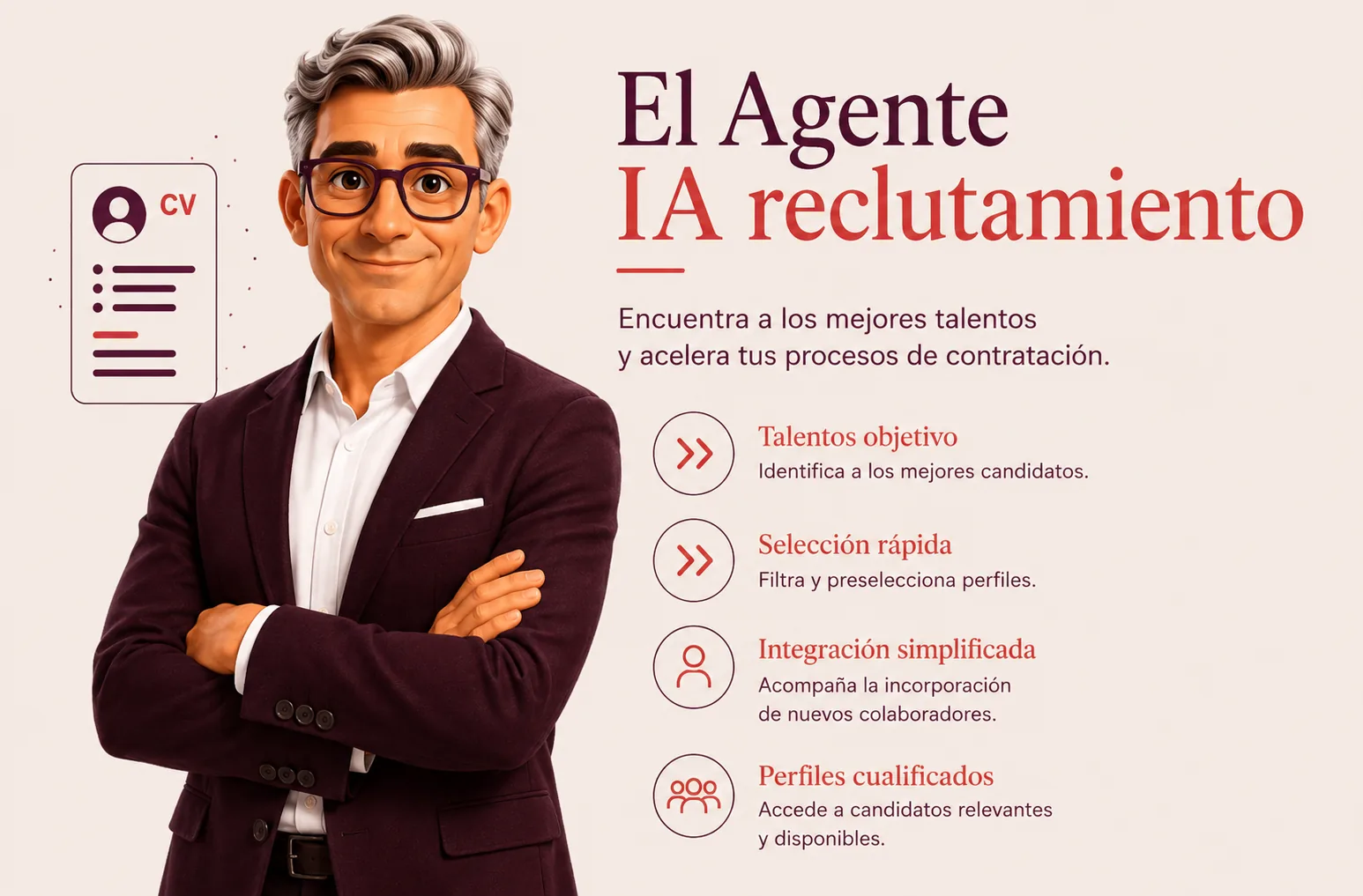 Agente IA reclutamiento EXEC'IA